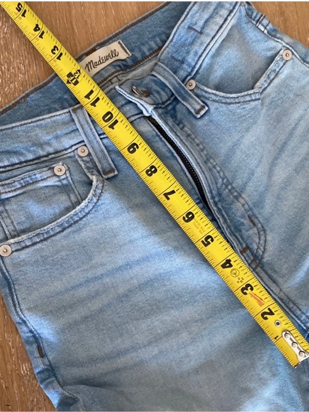 Madewell “The Perfect Vintage Straight Jean” 24 - Picture 9 of 11